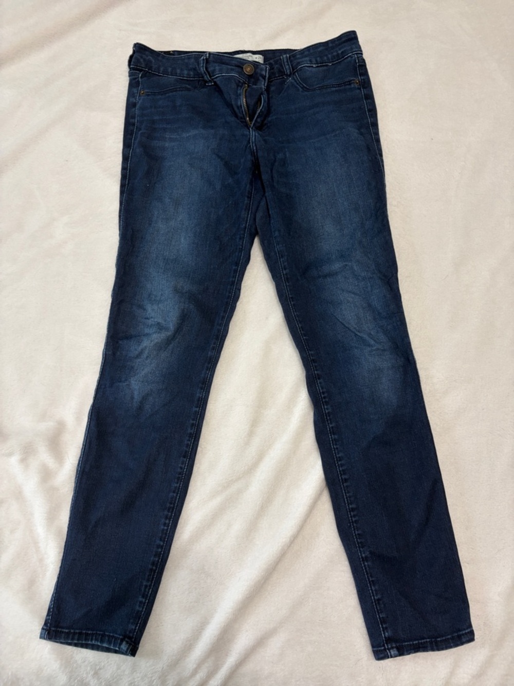 Abercrombie & Fitch Dark Blue Skinny Jeans